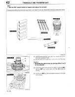 Предварительный просмотр 432 страницы Mazda 1990 323 Workshop Manual Supplement