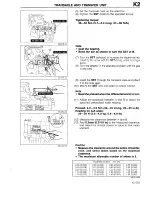 Предварительный просмотр 433 страницы Mazda 1990 323 Workshop Manual Supplement