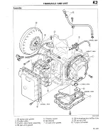 Предварительный просмотр 437 страницы Mazda 1990 323 Workshop Manual Supplement