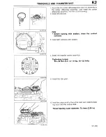 Предварительный просмотр 441 страницы Mazda 1990 323 Workshop Manual Supplement