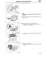 Предварительный просмотр 445 страницы Mazda 1990 323 Workshop Manual Supplement