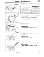 Предварительный просмотр 447 страницы Mazda 1990 323 Workshop Manual Supplement