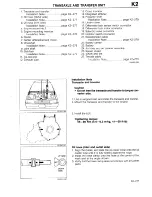 Предварительный просмотр 453 страницы Mazda 1990 323 Workshop Manual Supplement