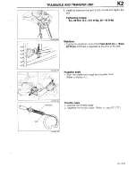 Предварительный просмотр 455 страницы Mazda 1990 323 Workshop Manual Supplement