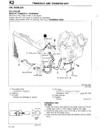 Предварительный просмотр 456 страницы Mazda 1990 323 Workshop Manual Supplement