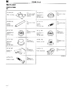 Предварительный просмотр 490 страницы Mazda 1990 323 Workshop Manual Supplement