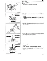 Предварительный просмотр 493 страницы Mazda 1990 323 Workshop Manual Supplement