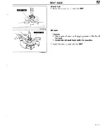 Предварительный просмотр 495 страницы Mazda 1990 323 Workshop Manual Supplement