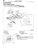 Предварительный просмотр 496 страницы Mazda 1990 323 Workshop Manual Supplement