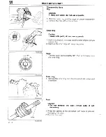 Предварительный просмотр 498 страницы Mazda 1990 323 Workshop Manual Supplement