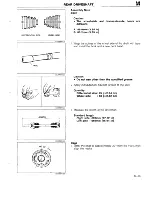 Предварительный просмотр 499 страницы Mazda 1990 323 Workshop Manual Supplement