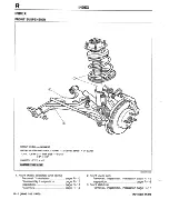 Предварительный просмотр 540 страницы Mazda 1990 323 Workshop Manual Supplement