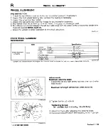 Предварительный просмотр 544 страницы Mazda 1990 323 Workshop Manual Supplement