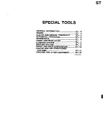 Предварительный просмотр 581 страницы Mazda 1990 323 Workshop Manual Supplement