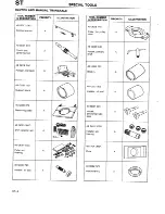 Предварительный просмотр 584 страницы Mazda 1990 323 Workshop Manual Supplement