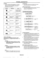 Предварительный просмотр 4 страницы Mazda 1990 MIATA Service Manual