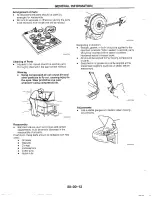 Предварительный просмотр 12 страницы Mazda 1990 MIATA Service Manual