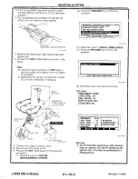 Предварительный просмотр 274 страницы Mazda 1990 MIATA Service Manual