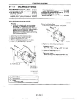 Предварительный просмотр 278 страницы Mazda 1990 MIATA Service Manual