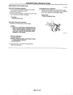 Предварительный просмотр 402 страницы Mazda 1990 MIATA Service Manual