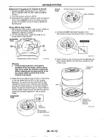 Предварительный просмотр 605 страницы Mazda 1990 MIATA Service Manual