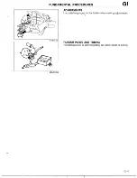 Предварительный просмотр 9 страницы Mazda 1990 MX-5 Workshop Manual