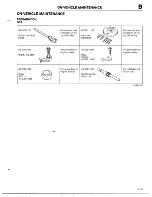 Предварительный просмотр 38 страницы Mazda 1990 MX-5 Workshop Manual