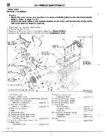 Предварительный просмотр 39 страницы Mazda 1990 MX-5 Workshop Manual