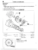 Предварительный просмотр 53 страницы Mazda 1990 MX-5 Workshop Manual