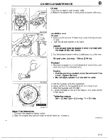 Предварительный просмотр 54 страницы Mazda 1990 MX-5 Workshop Manual