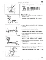 Предварительный просмотр 84 страницы Mazda 1990 MX-5 Workshop Manual