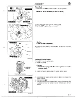 Предварительный просмотр 98 страницы Mazda 1990 MX-5 Workshop Manual