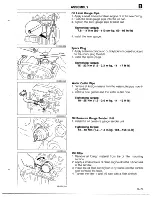 Предварительный просмотр 106 страницы Mazda 1990 MX-5 Workshop Manual