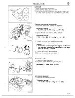 Предварительный просмотр 116 страницы Mazda 1990 MX-5 Workshop Manual