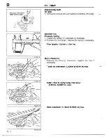 Предварительный просмотр 129 страницы Mazda 1990 MX-5 Workshop Manual