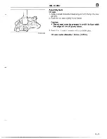 Предварительный просмотр 130 страницы Mazda 1990 MX-5 Workshop Manual