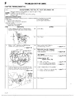 Предварительный просмотр 164 страницы Mazda 1990 MX-5 Workshop Manual