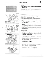 Предварительный просмотр 219 страницы Mazda 1990 MX-5 Workshop Manual