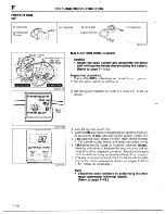 Предварительный просмотр 222 страницы Mazda 1990 MX-5 Workshop Manual