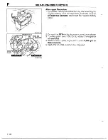 Предварительный просмотр 232 страницы Mazda 1990 MX-5 Workshop Manual