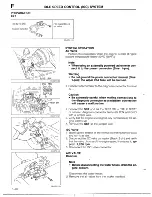 Предварительный просмотр 242 страницы Mazda 1990 MX-5 Workshop Manual