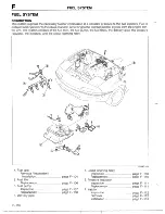 Предварительный просмотр 244 страницы Mazda 1990 MX-5 Workshop Manual