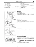 Предварительный просмотр 249 страницы Mazda 1990 MX-5 Workshop Manual