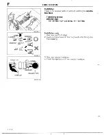 Предварительный просмотр 258 страницы Mazda 1990 MX-5 Workshop Manual