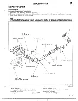 Предварительный просмотр 259 страницы Mazda 1990 MX-5 Workshop Manual