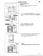 Предварительный просмотр 271 страницы Mazda 1990 MX-5 Workshop Manual