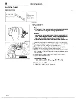 Предварительный просмотр 317 страницы Mazda 1990 MX-5 Workshop Manual