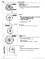 Предварительный просмотр 329 страницы Mazda 1990 MX-5 Workshop Manual