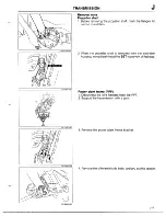 Предварительный просмотр 343 страницы Mazda 1990 MX-5 Workshop Manual