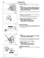 Предварительный просмотр 368 страницы Mazda 1990 MX-5 Workshop Manual